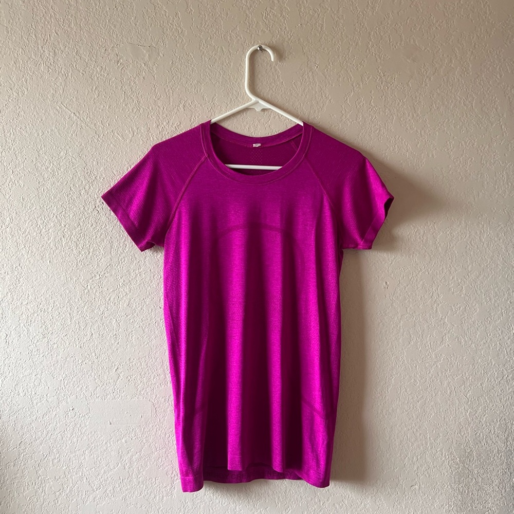 Pink lulu top